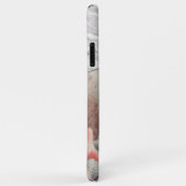 Afbeeldingsmarmer en -monogram met aangepaste foto Case-Mate iPhone case (Achterkant/rechts)