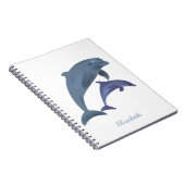 Afbeeldingsnaam van dolfijnen notitieboek (Rechterzijde)