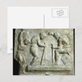 Afbeeldingspijvers voor reliëf briefkaart (Voorkant / Achterkant)