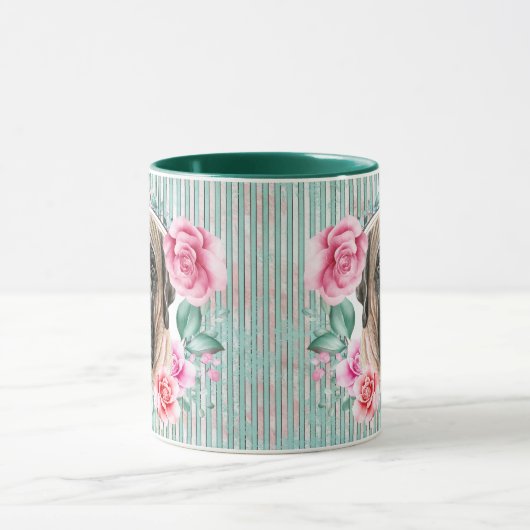 Afbeeldingsstrepen voor waterverf van afgevuurde h mok (Midden)