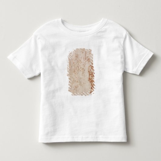 Afbeeldingsstudies voor een vrouw kinder shirts (Voorkant)