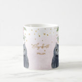 Afbeeldingsweergave van katten Gold Glitter Girl G Koffiemok (Center)