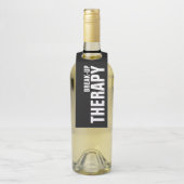 AFBEELDINGTHERAPIE op zwart Flessenhanger (Op fles)