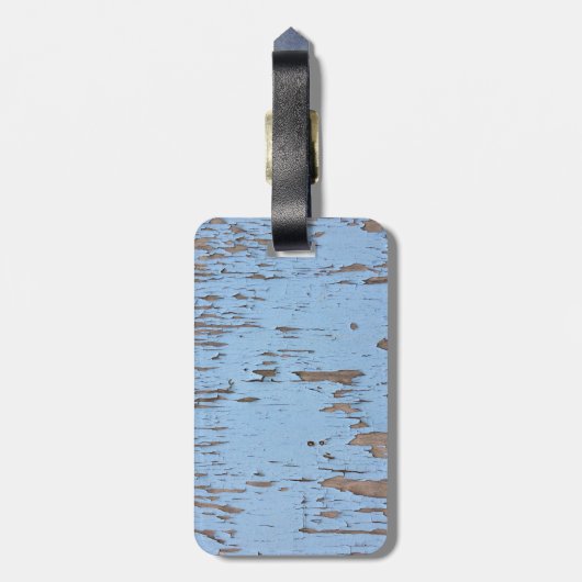 Afbladderende verf bagagelabel (Achterkant verticaal)