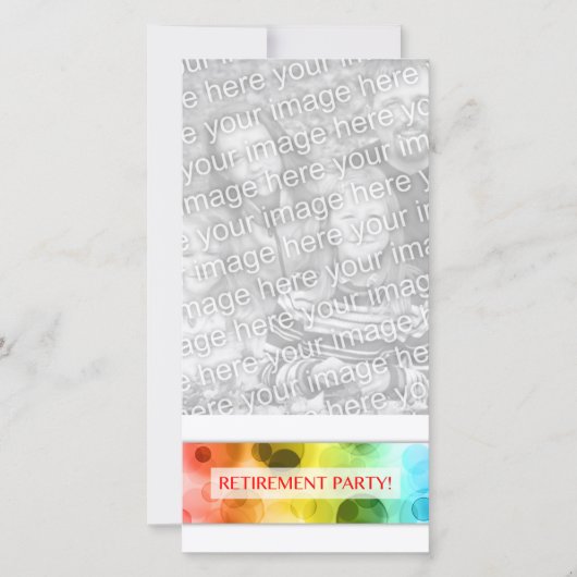 afboekingspartij ( regenboogbokeh ) (Voorkant)