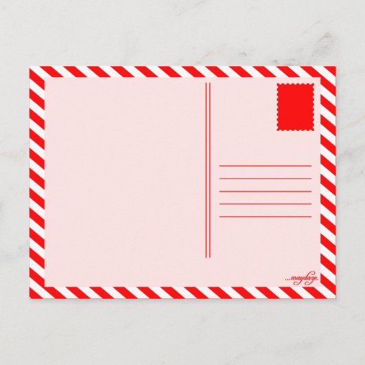 afboekingspartij ( regenboogbokeh ) uitnodiging briefkaart (Achterkant)