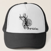 Afbraak Antler Skull Trucker Pet (Voorkant)