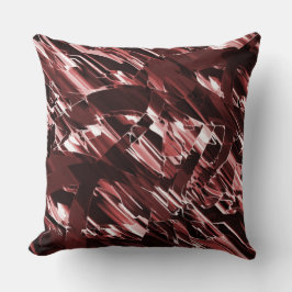 Afbraak van gescheurde of slecht gesneden rode bla kussen