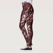 Afbraak van gescheurde of slecht gesneden rode bla leggings (Links)