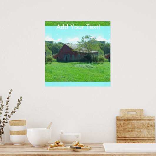 afbraakbarn poster (Keuken)