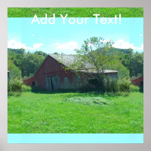  afbraakbarn poster (Voorkant)