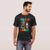 Afbreken in eerste klas t-shirt (Voorkant volledig)