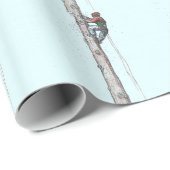 Afbreken van de boomchirurg cadeaupapier (Rol Hoek)