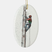 Afbreken van de boomchirurg keramisch ornament (Rechts)