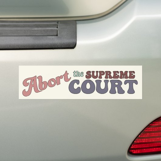 Afbreken van de Sticker van het Hooggerechtshof vo (Op auto)