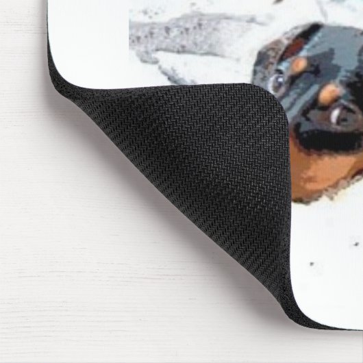 Afbrekende honden muismat (Hoek)