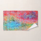 Afbrokkeling van kleuren bad handdoek (Handdoek)