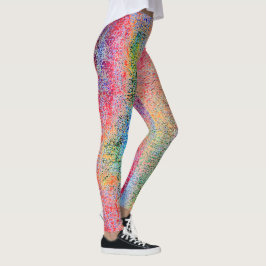 Afbrokkeling van kleuren leggings