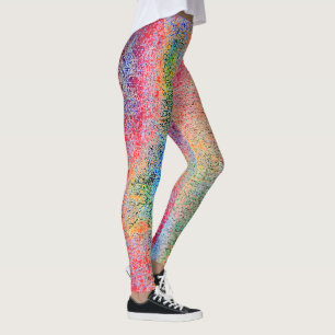 Afbrokkeling van kleuren leggings