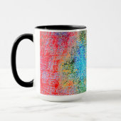 Afbrokkeling van kleuren mok (Links)