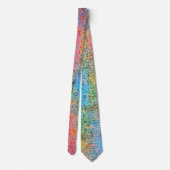 Afbrokkeling van kleuren stropdas (Achterkant)