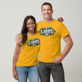 AFC Lions Gold (nr. #) T-shirt (Unisex)
