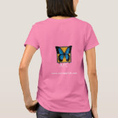 AFC Vrouwelijke kraan T-shirt (Achterkant)
