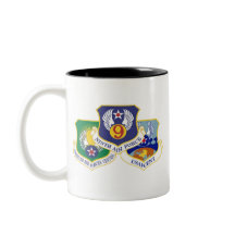 AFCENT A47 Mok met twee tonen, 11 oz