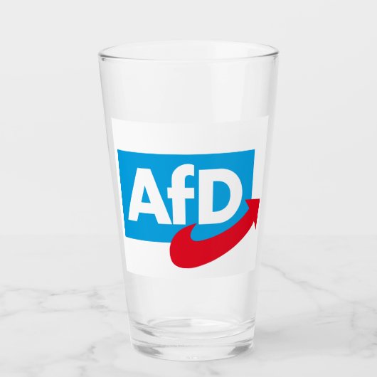 AfD: Alternatief voor Deutschland Glas (Voorkant)