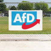 AfD: Alternatief voor Deutschland Spandoek (Insitu)