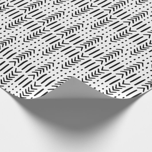 Afd.-bandkledingontwerp Cadeaupapier (Hoek)