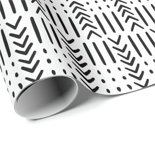 Afd.-bandkledingontwerp Cadeaupapier (Rol Hoek)