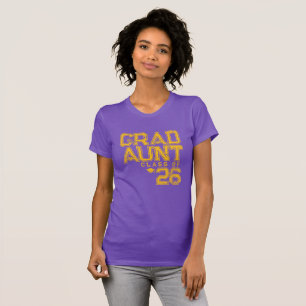Afd Grad Tante   Klas van 2026 T-shirt