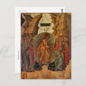 Afdalen in Hell Orthodox Christelijk Icon Briefkaart (Voorkant / Achterkant)