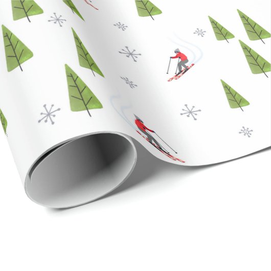 afdalend skipatroon cadeaupapier (Rol Hoek)