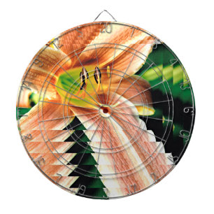 Afdalende daglelie dartbord