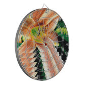 Afdalende daglelie dartbord (Voorkant Links)