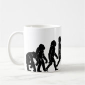 Afdalende evolutie koffiemok (Links)