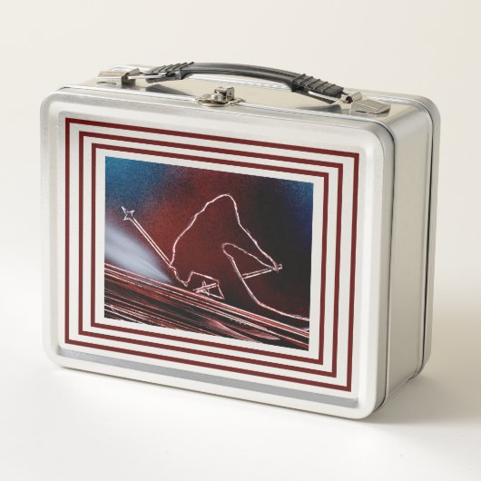 Afdalende Skiër (Voorkant)