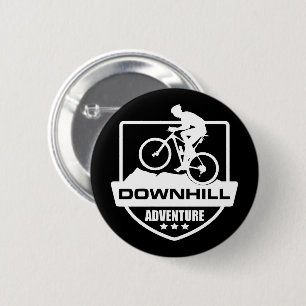 afdaling mountainbiken offroad ronde button 5,7 cm