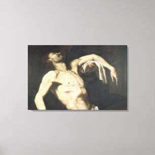 Afdaling van het Kruis Canvas Afdruk