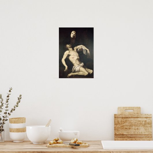 Afdaling van het Kruis Poster (Keuken)