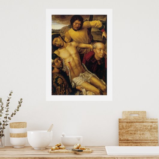 Afdaling van het Kruis Poster (Keuken)