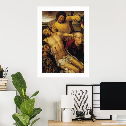 Afdaling van het Kruis Poster (Thuiskantoor)