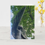 “Afdaling van Toevlucht” Pasen Kaart (Gele Bloem)