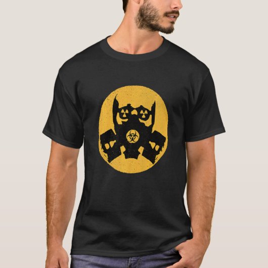 afdamming van het nucleair biogevaar t-shirt (Voorkant)