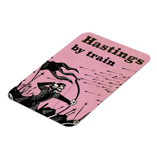 Afdekking per treinreis poster magneet (Linkerzijde)