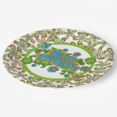 Afdekking uit het verleden papieren bordje (Gekanteld)