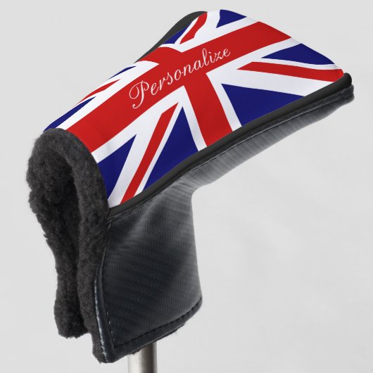 Afdekking van de golfafdekking onder de vlag van d golfheadcover (3/4 voorkant)