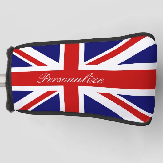 Afdekking van de golfafdekking onder de vlag van d golfheadcover (Voorkant)